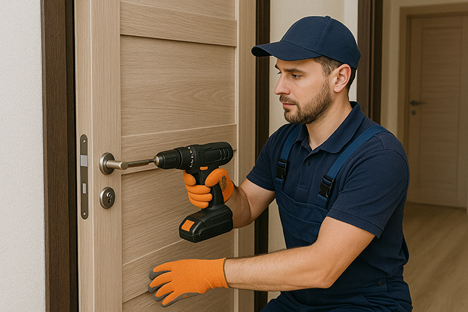 Установка дверей в Могилёве — профессиональный монтаж | М-DOORS