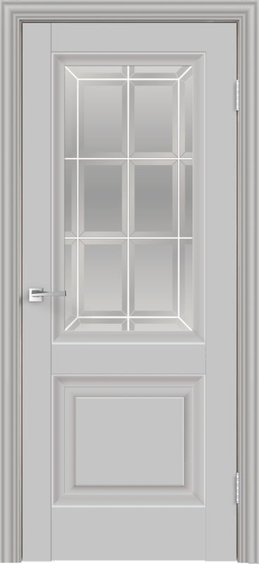 Межкомнатная дверь ALTO 8 цвет Эмалит серый 