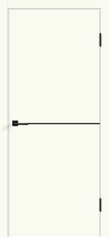 Межкомнатная дверь Galant H1 цвет Молочный эмалит 