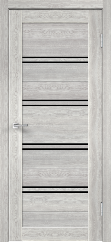 Межкомнатная дверь XLINE 4 цвет цвет Дуб дымчатый горизонт 