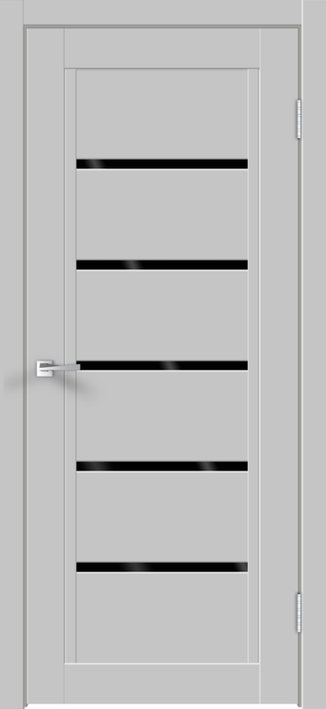 Межкомнатная дверь NEXT 1 цвет Эмалит серый 