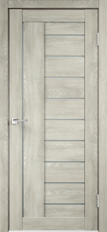 Межкомнатная дверь LINEA 3 цвет Дуб шале седой 