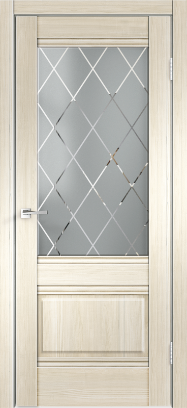 Межкомнатная дверь ALTO 2V цвет Ясень японский 