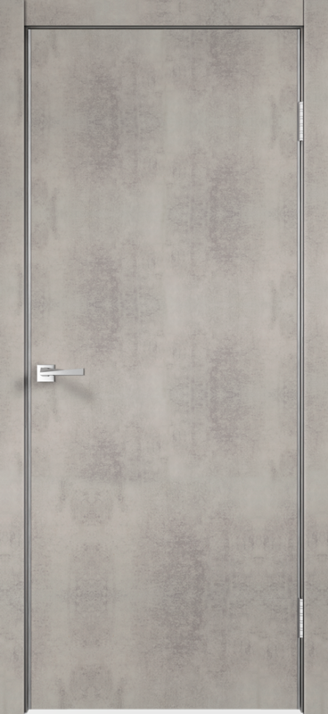 Межкомнатная дверь TECHNO цвет Муар светло-серый 
