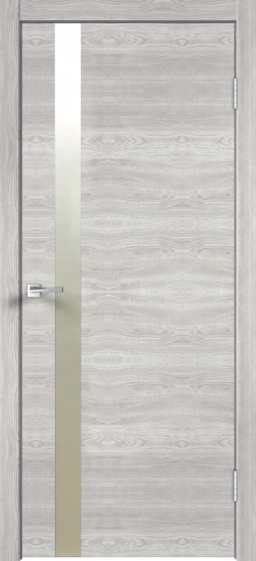 Межкомнатная дверь TECHNO Z1 цвет цвет Дуб дымчатый горизонт 