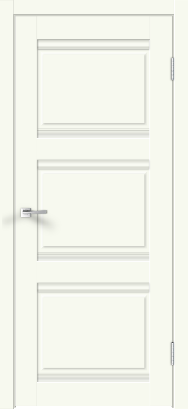 Межкомнатная дверь ALTO 3 цвет Молочный эмалит 