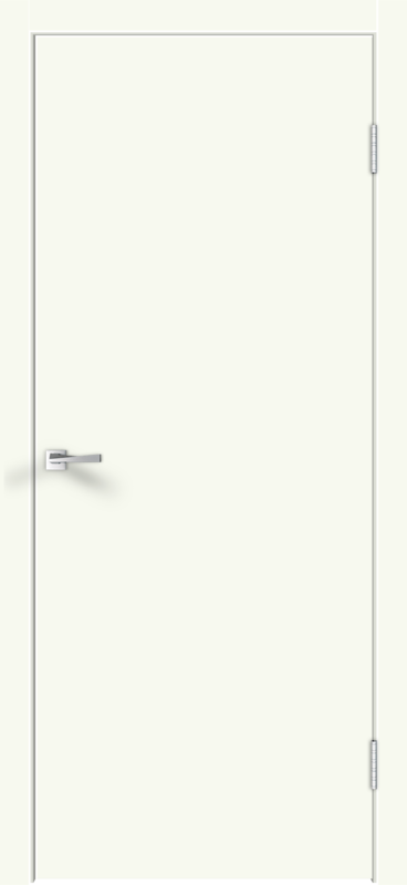 Межкомнатная дверь Galant глухое цвет Молочный эмалит 