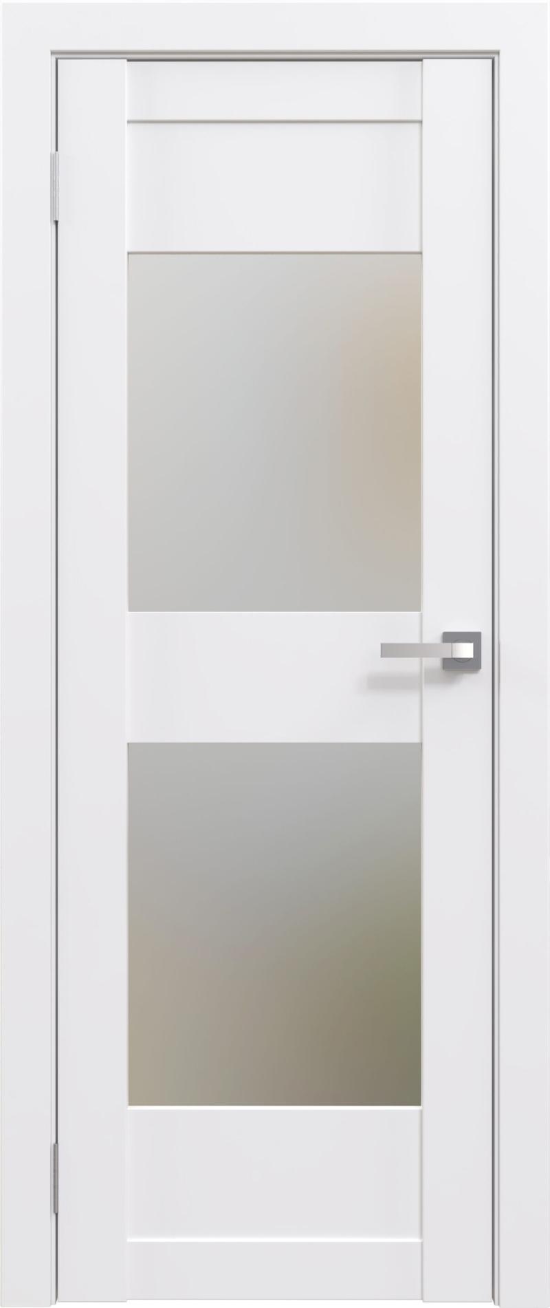 Межкомнатная дверь «ФЛЭШ ЭКО» 15 (Матовое стекло)