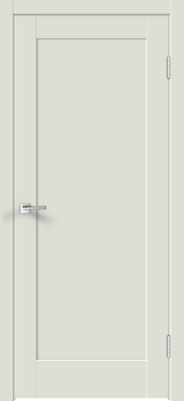 Межкомнатная дверь ALTO 14 глухое цвет Светло-серый эмалит 