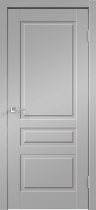 Межкомнатная дверь VILLA 3P цвет Эмалит серый 