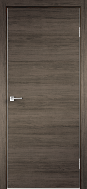 Межкомнатная дверь TECHNO цвет Дуб серый поперечный 