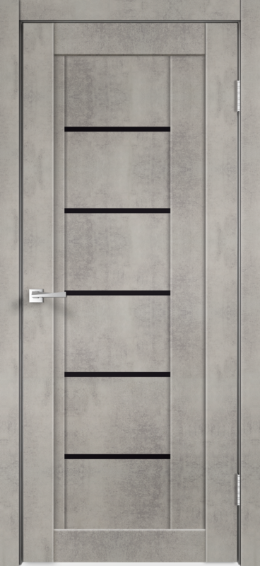 Межкомнатная дверь NEXT 3 цвет Муар светло-серый 