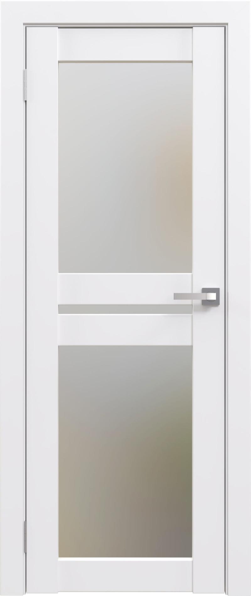 Межкомнатная дверь «ФЛЭШ ЭКО» 19 (Матовое стекло)