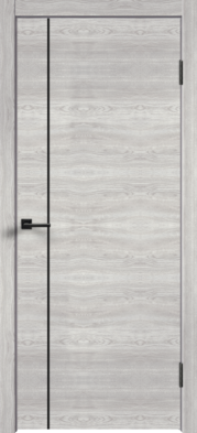 Межкомнатная дверь Galant M1 цвет цвет Дуб дымчатый горизонт 