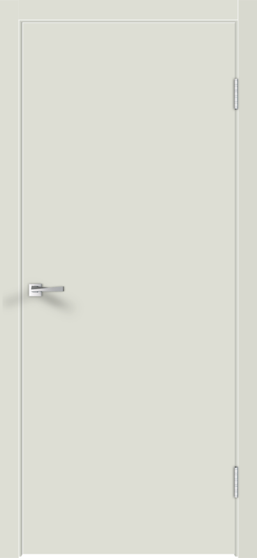 Межкомнатная дверь Galant глухое цвет Светло-серый эмалит 