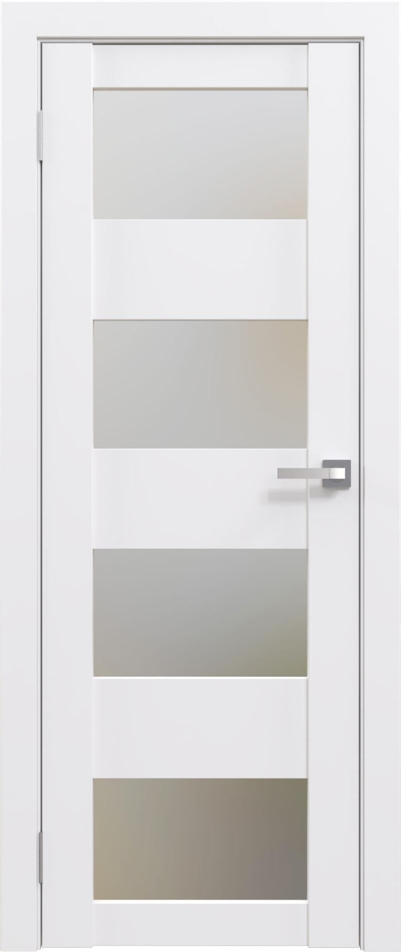 Межкомнатная дверь «ФЛЭШ ЭКО» 02 (Матовое стекло)