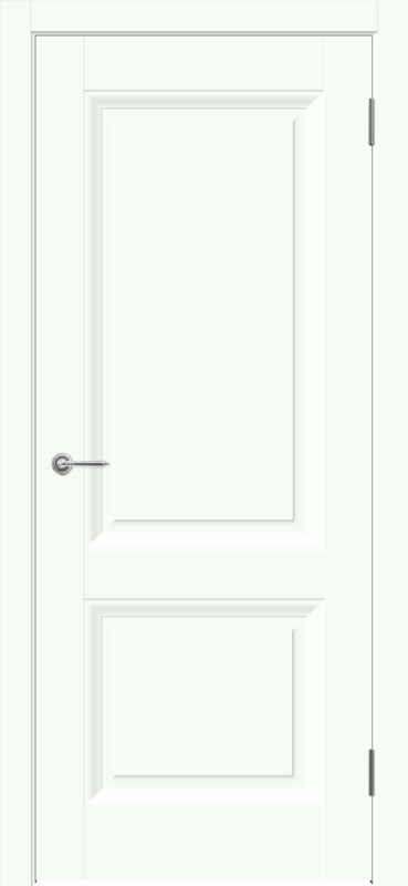 Межкомнатная дверь EMALUX ALTO 8 глухое без притвора Белый опал