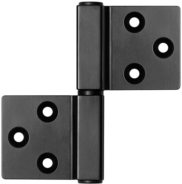 Петля FL.IN3800.US 77,5*46*3,5 BL Черный