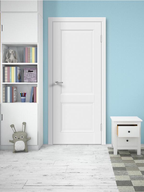 Межкомнатная дверь ALTO 5 2P цвет Эмалит белый 