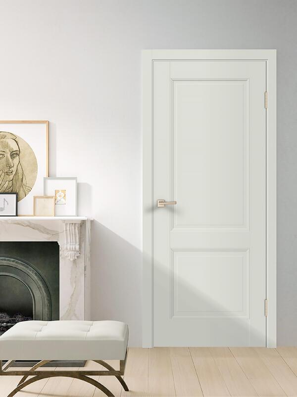 Межкомнатная дверь ALTO 5 2P цвет Светло-серый эмалит 