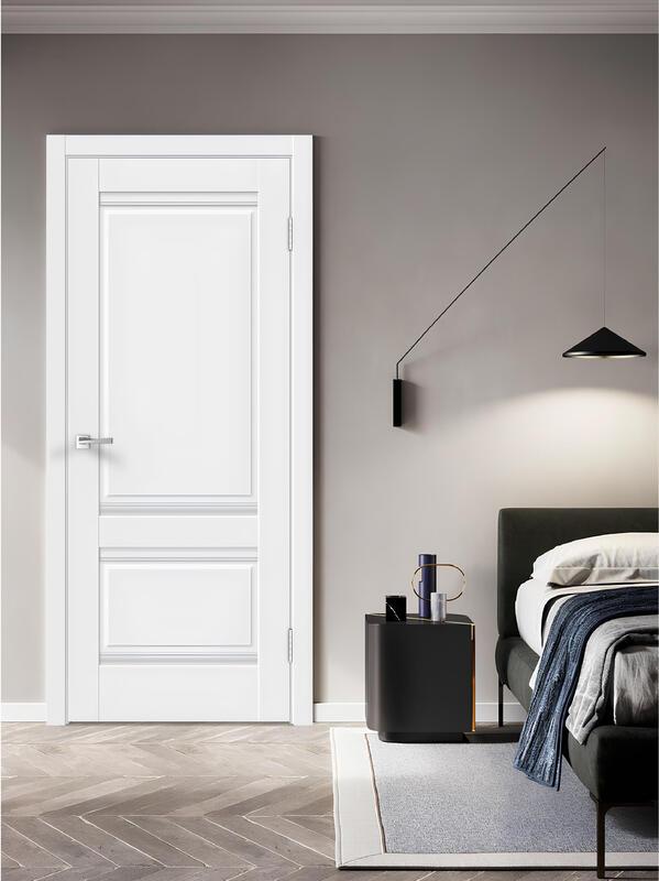 Межкомнатная дверь ALTO 2P цвет Эмалит белый 