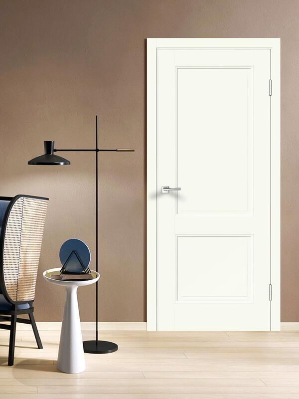 Межкомнатная дверь ALTO 5 2P цвет Молочный эмалит 