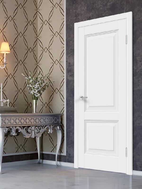 Межкомнатная дверь ALTO 15 2P цвет Эмалит белый 