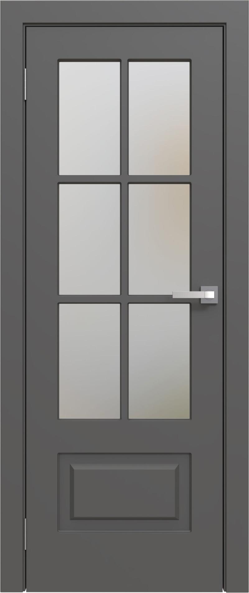 Межкомнатная дверь «ПЕРФЕТО» 9 ПО (Цвет — Белый; Ваниль; Грэй; Капучино; Графит)
