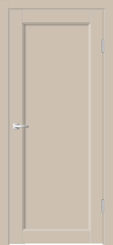 Межкомнатная дверь EMALUX STYLE 3 глухое 4P без притвора Кварцит