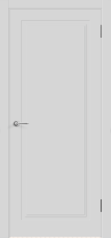 Межкомнатная дверь эмаль SCANDI NEO 3 глухое 4P без притвора Светло-серый