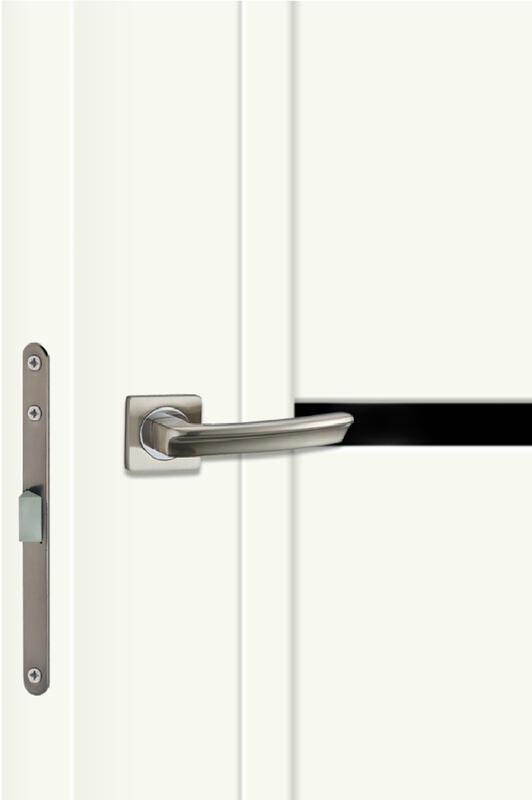 Межкомнатная дверь NEXT 1 цвет Молочный эмалит 