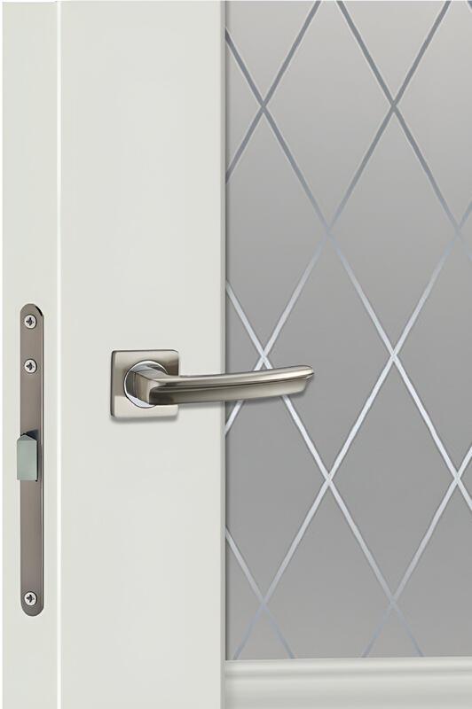 Межкомнатная дверь ALTO 2V цвет Светло-серый эмалит 