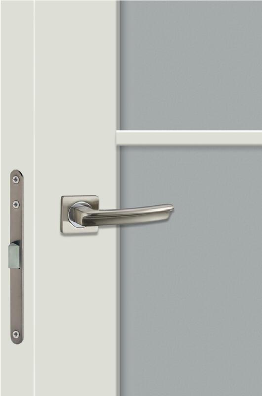 Межкомнатная дверь ALTO 12 2V цвет Светло-серый эмалит 