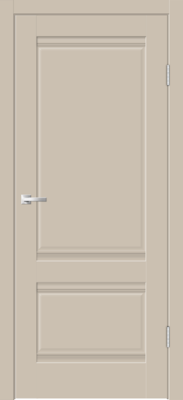 Межкомнатная дверь EMALUX ALTO глухое 2P без притвора Кварцит