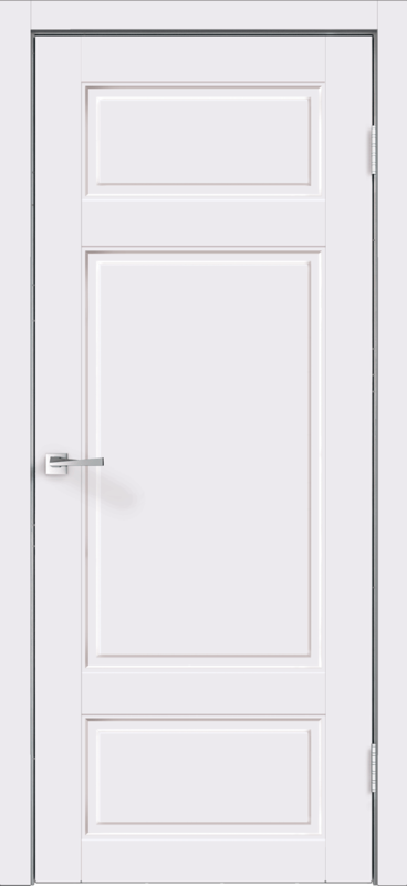 Межкомнатная дверь эмаль SCANDI 7 глухое без притвора Белый