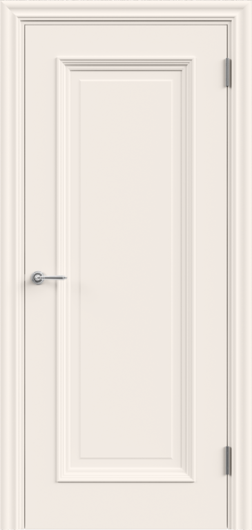 Межкомнатная дверь эмаль LEDO 1 глухое 4P без притвора Слоновая кость