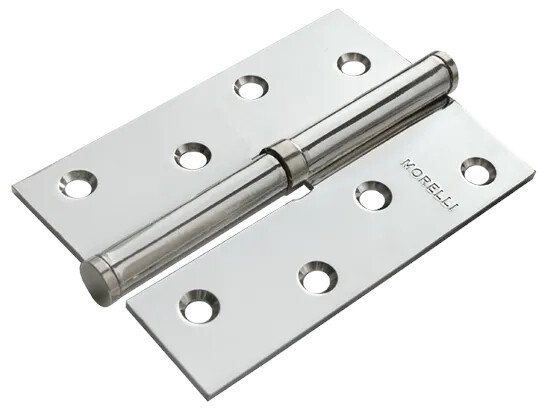 Петля MSND 100*70*2.5 R SN Белый Никель