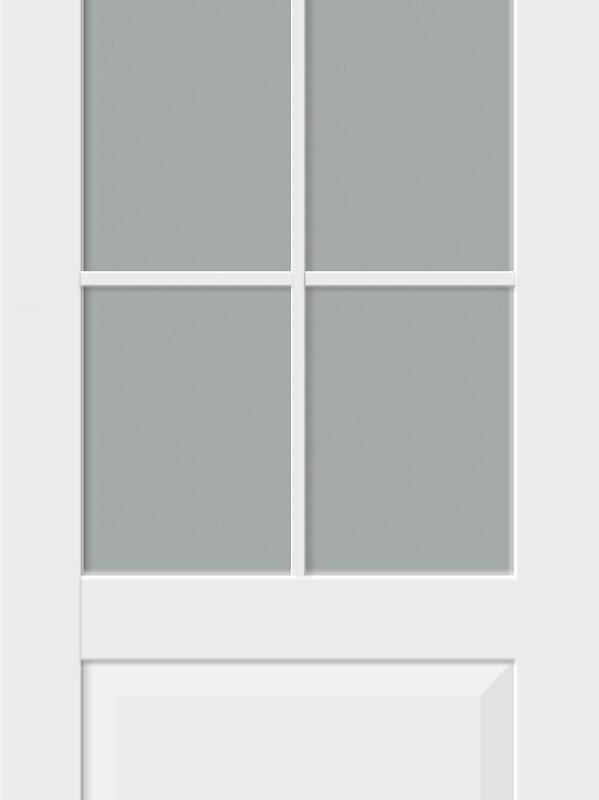 Межкомнатная дверь ALTO 12 2V цвет Эмалит белый 