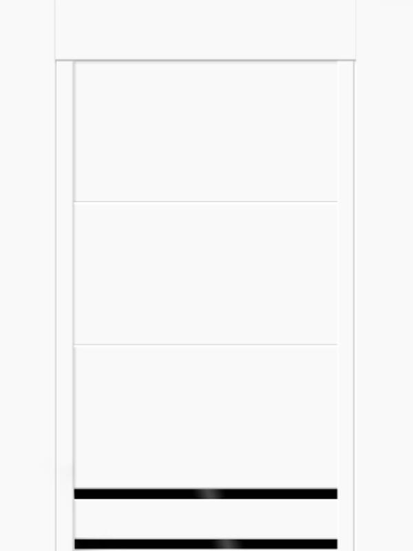 Межкомнатная дверь NEXT 2 цвет Эмалит белый 