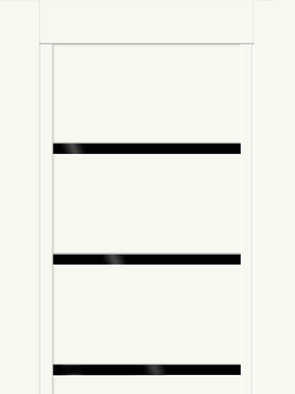 Межкомнатная дверь NEXT 1 цвет Молочный эмалит 