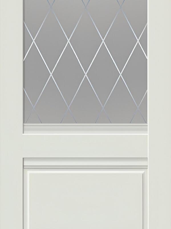 Межкомнатная дверь ALTO 2V цвет Светло-серый эмалит 