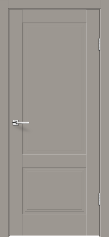 Межкомнатная дверь EMALUX ALTO 22 глухое 2P без притвора Макиато