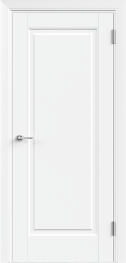 Межкомнатная дверь эмаль SCANDI NEO 9 глухое 4P без притвора Белый