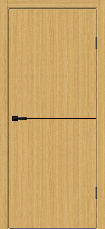 Межкомнатная дверь SOFTWOOD GALANT FH1 глухое без притвора Орех американский соломенный