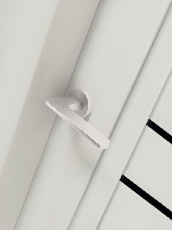 Межкомнатная дверь NEXT 2 цвет Светло-серый эмалит 