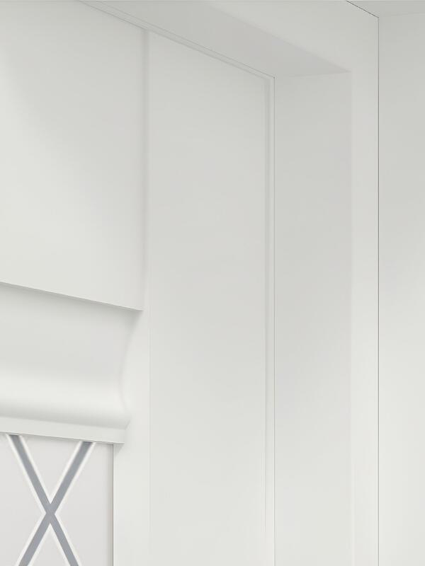 Межкомнатная дверь ALTO 2V цвет Светло-серый эмалит 