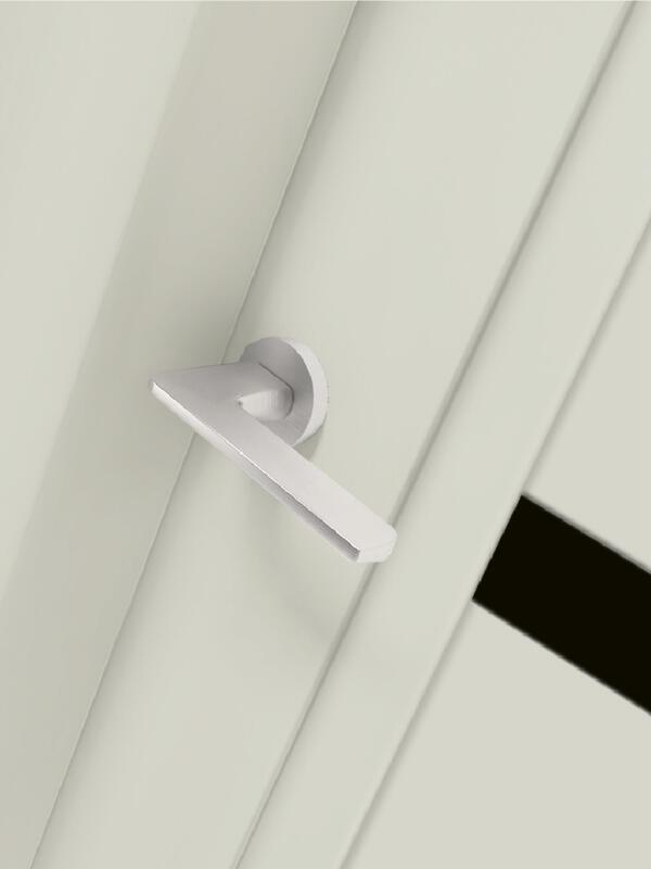 Межкомнатная дверь NEXT 1 цвет Светло-серый эмалит 