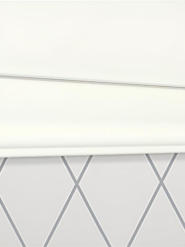 Межкомнатная дверь ALTO 2V цвет Молочный эмалит 