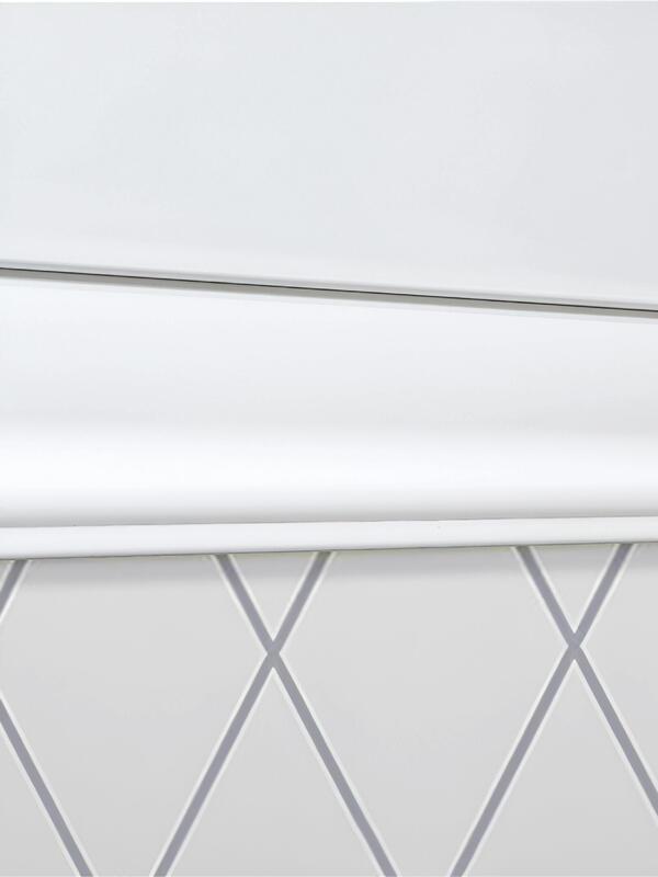 Межкомнатная дверь ALTO 2V цвет Эмалит белый 