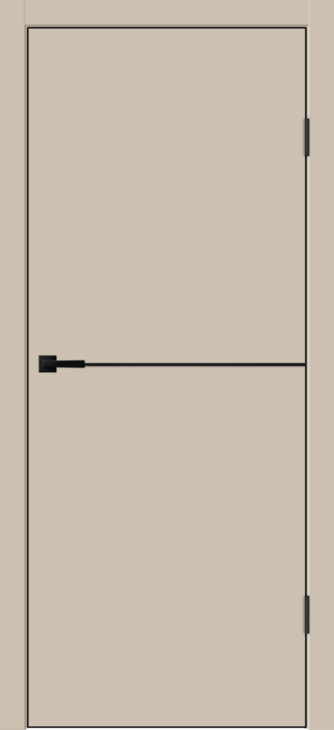 Межкомнатная дверь EMALUX GALANT FH1 глухое без притвора Кварцит